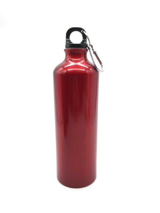 Aluminum Outdoor Sports Water Bottle Portable Mountaineering Bottle Riding Water Bottle, Capacity:500ml(Red) by bashfashion