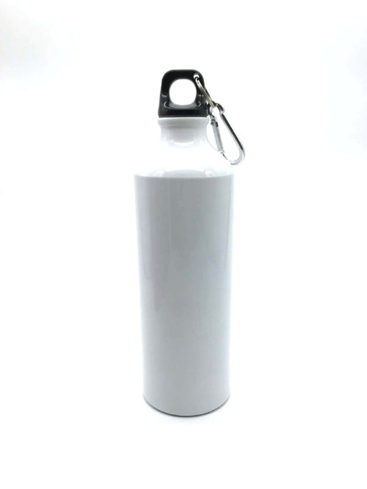 Aluminum Outdoor Sports Water Bottle Portable Mountaineering Bottle Riding Water Bottle, Capacity:500ml(White) by bashfashion