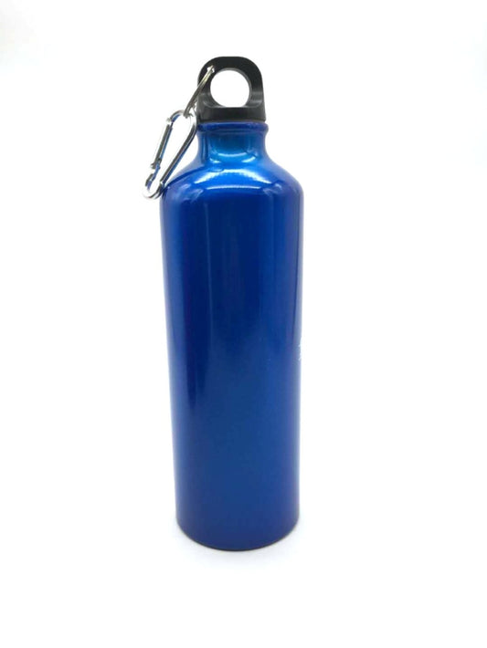 Aluminum Outdoor Sports Water Bottle Portable Mountaineering Bottle Riding Water Bottle, Capacity:600ml(Blue) by bashfashion