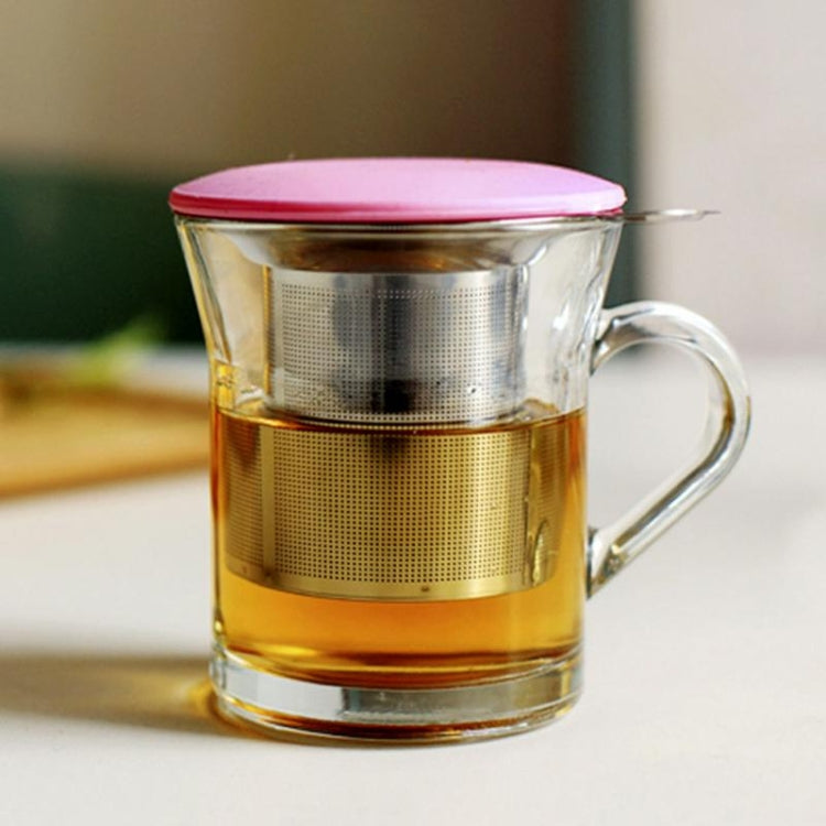 Tea Infuser Stainless Steel with Lid as Drip Tray Tea Strainer by bashfashion