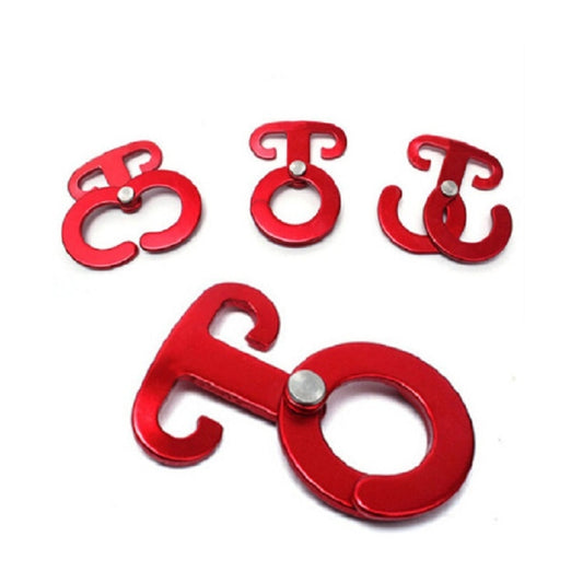 Multifunctional Outdoor Hook T Shape Aluminum Alloy Self-Locking Carabiner Hook Safety Camping Hiking Hook Carabiner by bashfashion