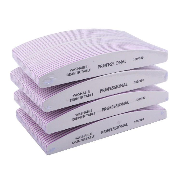 25 PCS Nail File Sandpaper Nail Sanding Grinding Polishing Manicure Care Tools by bashfashion