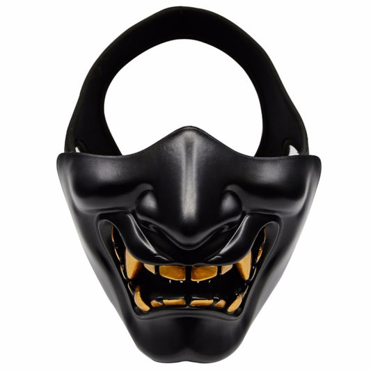 WosporT Halloween Dancing Party Grimace Half Face Mask(Black) by WosporT