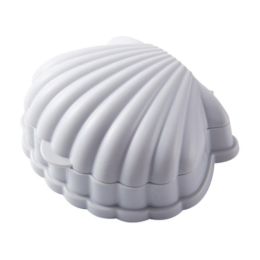 Household Drain Soap Box Student Dormitory Portable Soap Rack Storage Box(Gray) by bashfashion