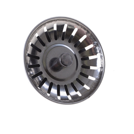 Stainless Steel Bathroom Kitchen Sink Strainer Flume Cover by bashfashion