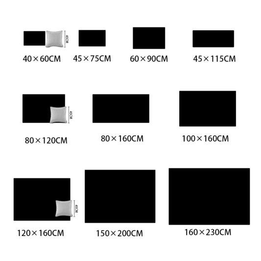 National Style Abstract Dark Blue Art Carpets Living Room Bedroom Floor Mat, Size:150x200cm by bashfashion