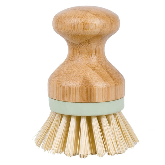 Multifunctional Tool Kitchen Cleaning Brush Wooden Handle Dish Scrubber Pot Pan Dishwasher, Material:Solid wood by bashfashion