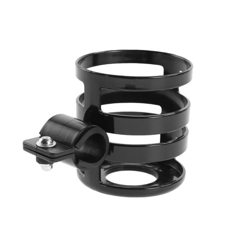 Round Plastic Baby Stroller Accessories Bicycle Water Bottles RackBottles Rack(Black) by bashfashion