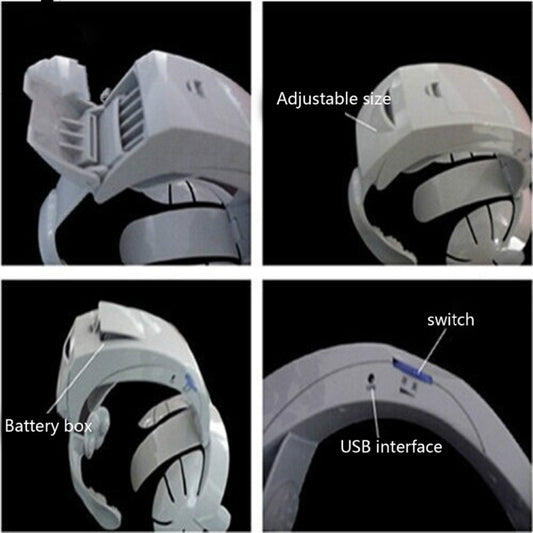 Electric Head Massage Relax Brain Acupuncture Points Stress Release Massager(USB) by bashfashion