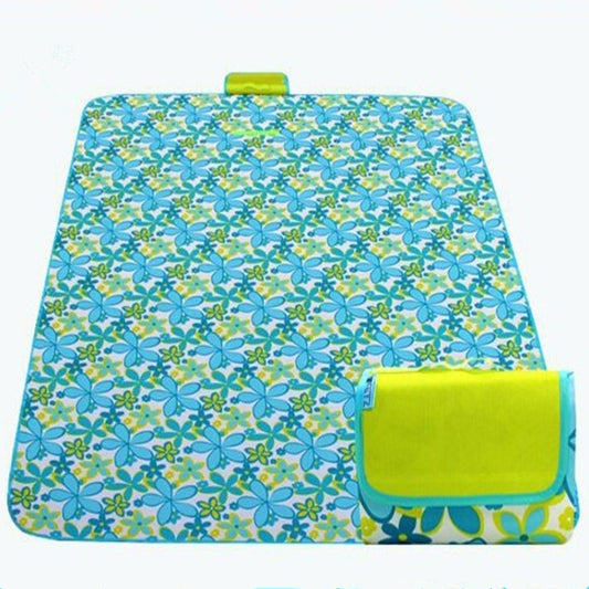 600D Oxford Cloth Outdoor Picnic Mat Picnic Cloth Waterproof Mats Spring Travel Beach Mat, Specifications (length * width): 150*120(Lily) by bashfashion