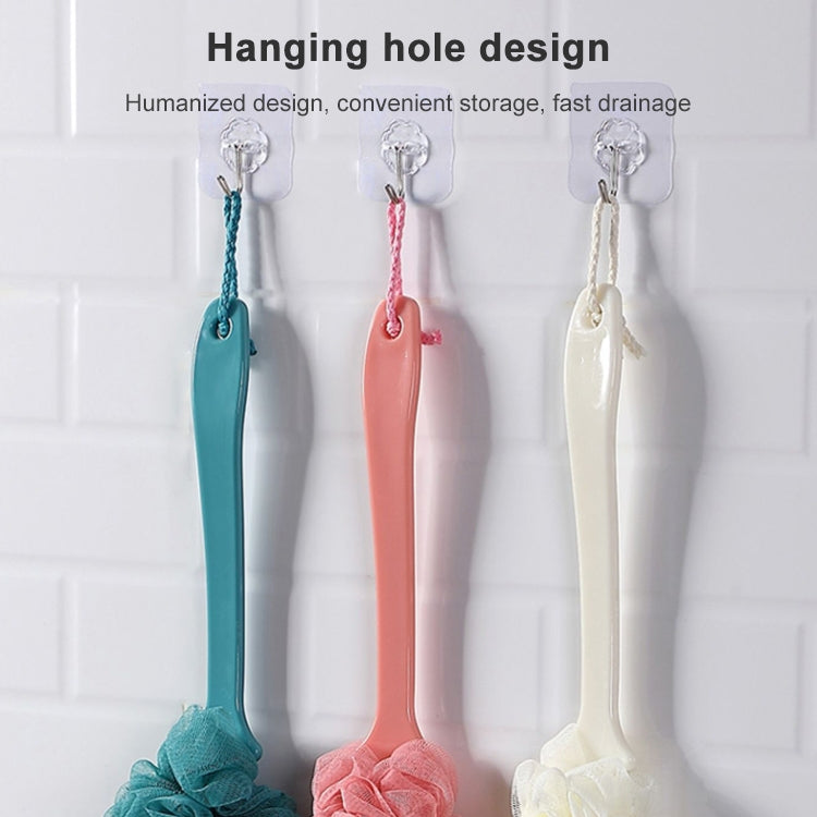 Thick Non-slip Long Handle Bath Brush Bath Rub(Blue) by bashfashion