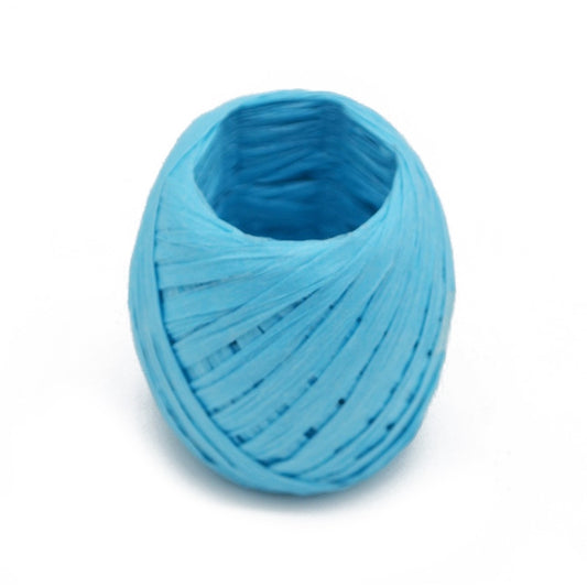 20M Paper Rope Raffia Ribbon Natural Lace Rope Gift Box Wrapping DIY Decoration(Deep Red) by bashfashion