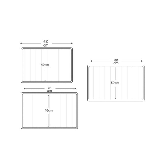 Marine Series Pattern Bathroom Toilet Non-slip Mat Flannel Absorbent Foot Pad, Size:50x80cm(Turtle) by bashfashion