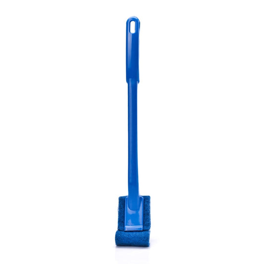No Dead Corner Soft Bristles Disposable Toilet Brush(Blue) by bashfashion