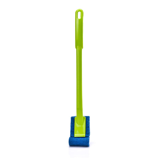 No Dead Corner Soft Bristles Disposable Toilet Brush(Green) by bashfashion