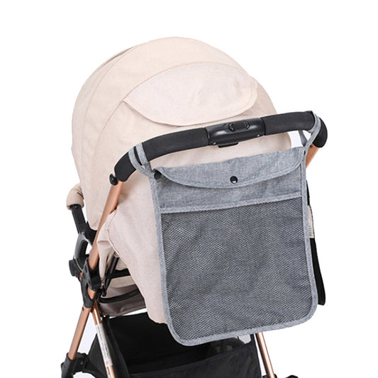 Baby Trolley Net Bag Storage Bag Universal Baby Care(Gray) by bashfashion