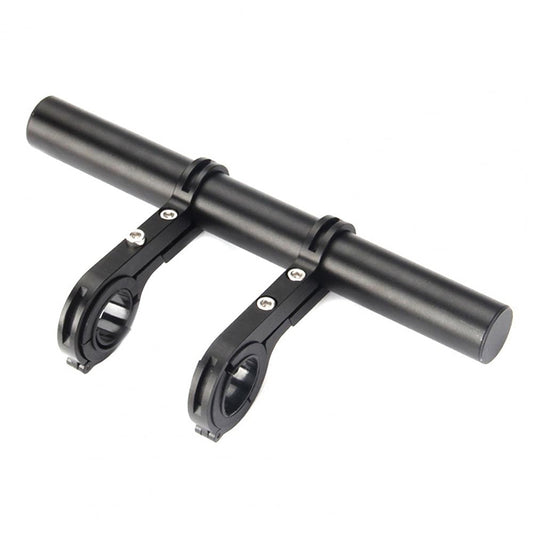 Cycling Handlebar Bike Flashlight Holder Handle Bar Bicycle Accessories Extender Mount Bracket(Black) by bashfashion