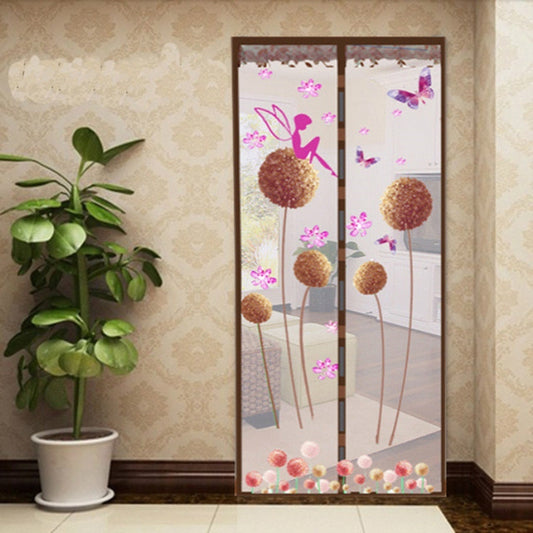 Summer Mosquito Curtain Magnetic Soft Screen Door Curtain, Size:90 x 210cm(Coffee) by bashfashion