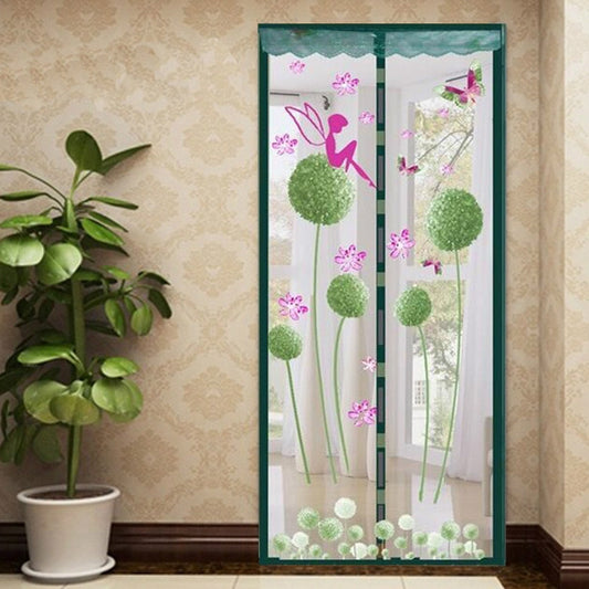Summer Mosquito Curtain Magnetic Soft Screen Door Curtain, Size:90 x 210cm(Green) by bashfashion