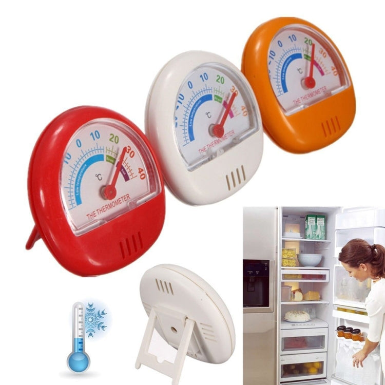 2 PCS Freezer Thermometer Indoor Outdoor Pointer Thermometer(White) by bashfashion