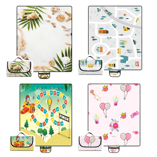 Y020 Moisture-proof Outdoor Grass Mat Thickened Waterproof Picnic Mat(2x2m) by bashfashion