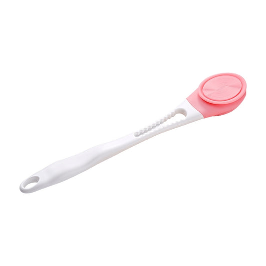 Electric Adjustable Bath SPA Massage Rub Bath Full Automatic Bath Rub Back Rrush Long Handle Bath Brush, SIZE:45.8cmx8.5cmx4cm(Pink) by bashfashion