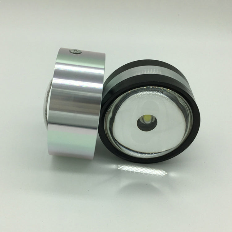 LED Up And Down Light Wall Light Double-Sided Crystal Aluminum Lights Upper Outlet, Power:2W(Mixed Color Light) by bashfashion