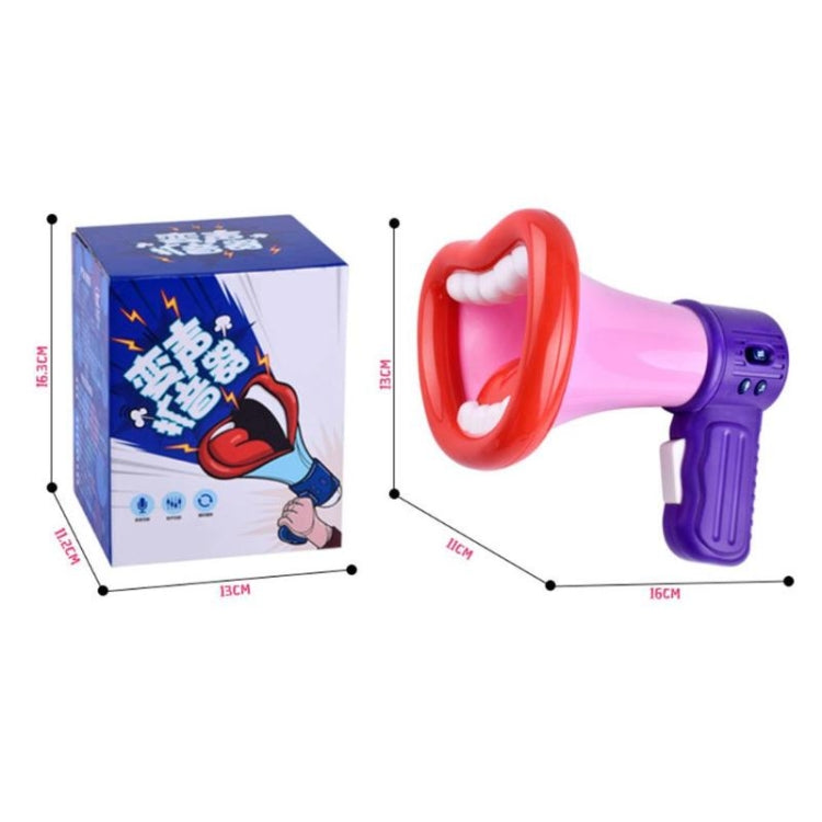 Children Handheld Microphone Speakers Sounder Loudspeaker Electric Music Tricks Toys, Random Color Delivery by bashfashion