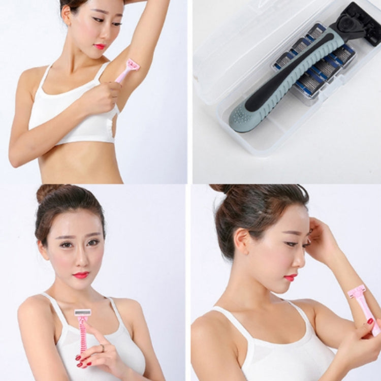 Ladies Manual Shaver Full Body Hair Remover Male Shaver Random Color Delivery by bashfashion
