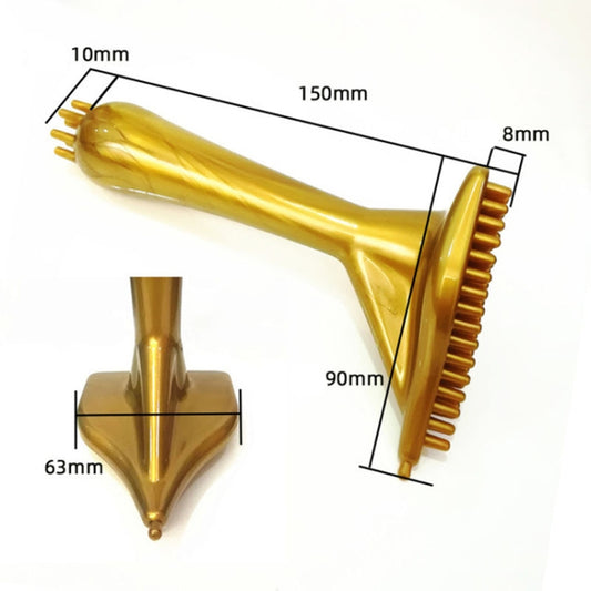 Five Elements Meridian Brush Chest Massager Magnetic Therapy Warm Brush Scraping Tool by bashfashion