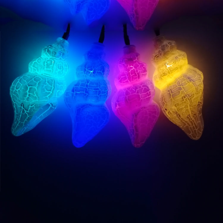3m 20 LEDs Small Conch Creative LED Light String Home Room Holiday Decoration(Warm White Light) by bashfashion