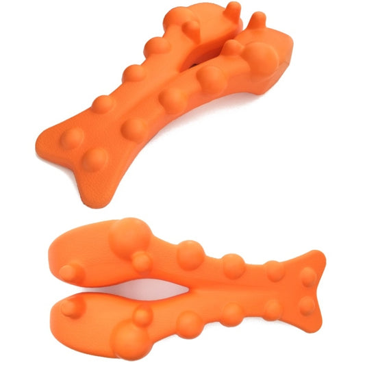 Shiatsu Massager Lumbar Spine Soothing Corrector Massage Cushion(Orange) by bashfashion