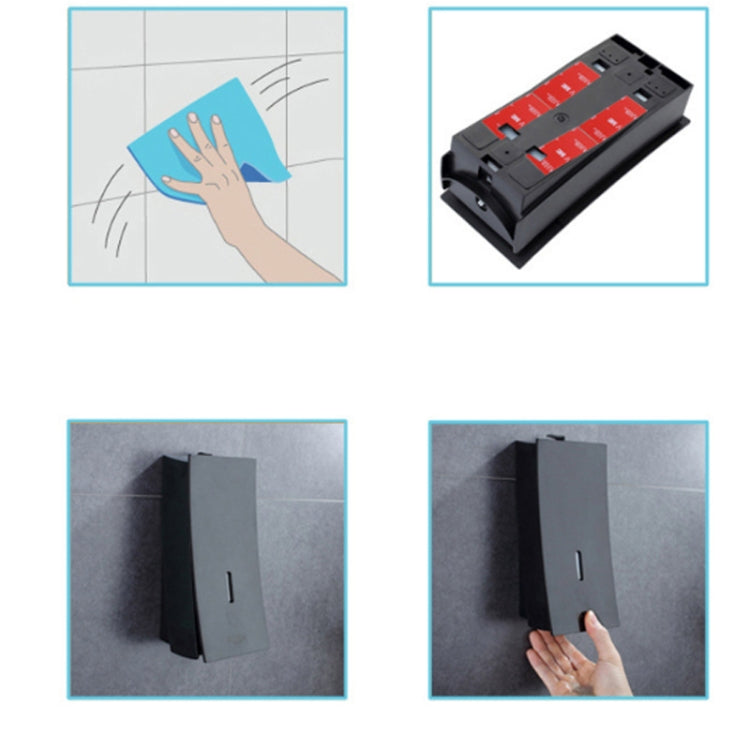 Wall-mounted Soap Dispenser Home Hotel Shampoo Hand Sanitizer Bottle Toilet Shower Gel Box by bashfashion