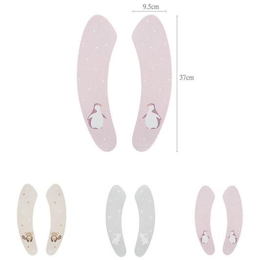 Household Paste Type Thickened Universal Toilet Seat Gasket Waterproof Toilet Seat, Random Pattern Delivery by bashfashion