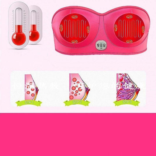 Rechargeable Breast Massager Electric Breast Beauty Instrument, Specification: Plug-in by bashfashion