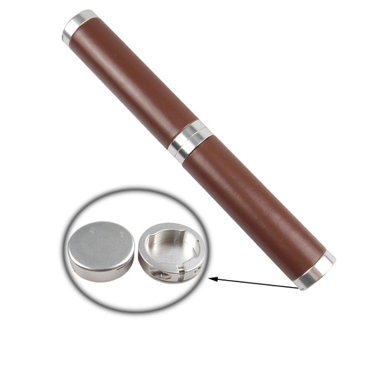 Retro Bicycle Leather Grip Cover Mountain Bike Comfortable Cowhide Grip Cover, Colour: HG005B Exquisite by bashfashion