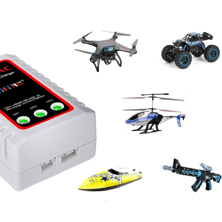 HTRC B3AC 2-3S Model Airplane Lithium Battery Charger Electric Toy Charger, EU Plug by HTRC