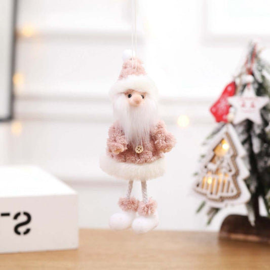 Christmas Decorations Creative Christmas Doll Pendant Mini Doll, Specification: Old Man by bashfashion