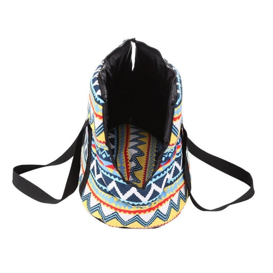 Retro Pet Carrying Bag Comfortable & Breathable Backpack For Cats And Dogs, Size:L 55x26x27cm(Love) by bashfashion