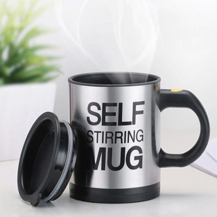 400ml Mugs Automatic Electric Self Stirring Mug Cup Coffee Milk Mixing Mug Smart Stainless Steel Juice Mix Cup Drinkware(Sky blue) by bashfashion