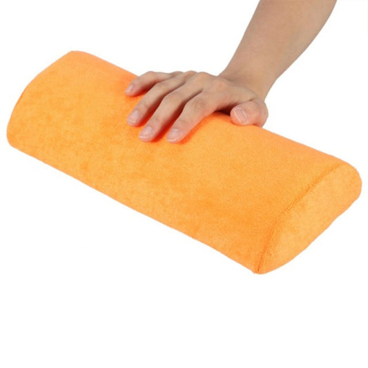 Soft Hand Rests Washable Hand Cushion Sponge Pillow Holder Arm Rests Nail Art Manicure Hand Pillow Cushion(Yellow) by bashfashion