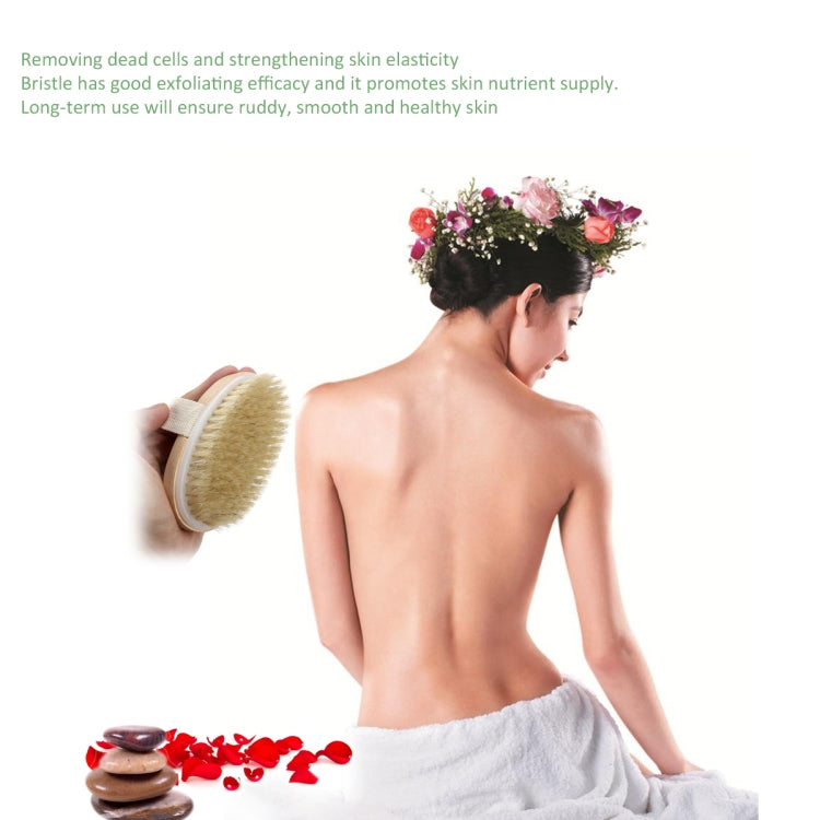 Soft Natural Bristle SPA Brush Without Handle by bashfashion