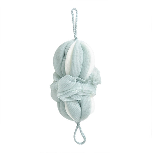 Bath Ball Rubbing Back Bath Towel Long Foam Net Bath Brush(Green) by bashfashion