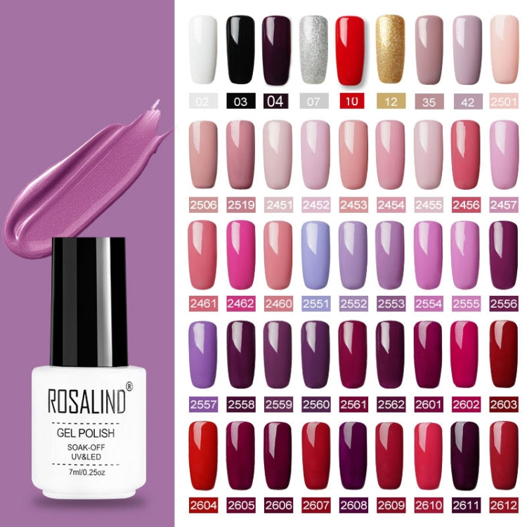 ROSALIND Gel Polish Set UV Semi Permanent Primer Top Coat Poly Gel Varnish Nail Art Manicure Gel, Capacity: 7ml by bashfashion