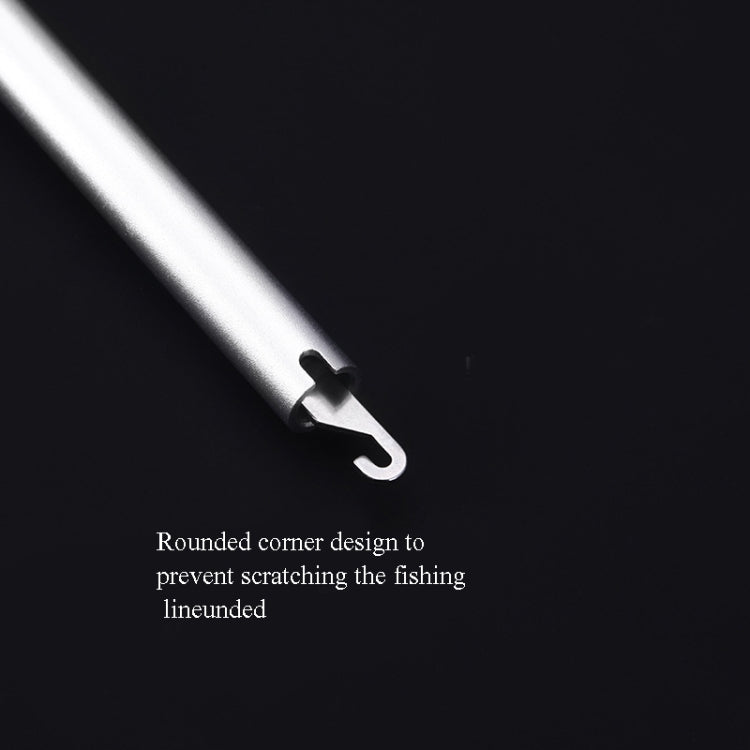 Fishing Tackle And Fishing Hook Separator Aluminum Alloy Hook Remover Portable T-Shaped Hook Remover, Specification: Large(Blue Gray) by bashfashion