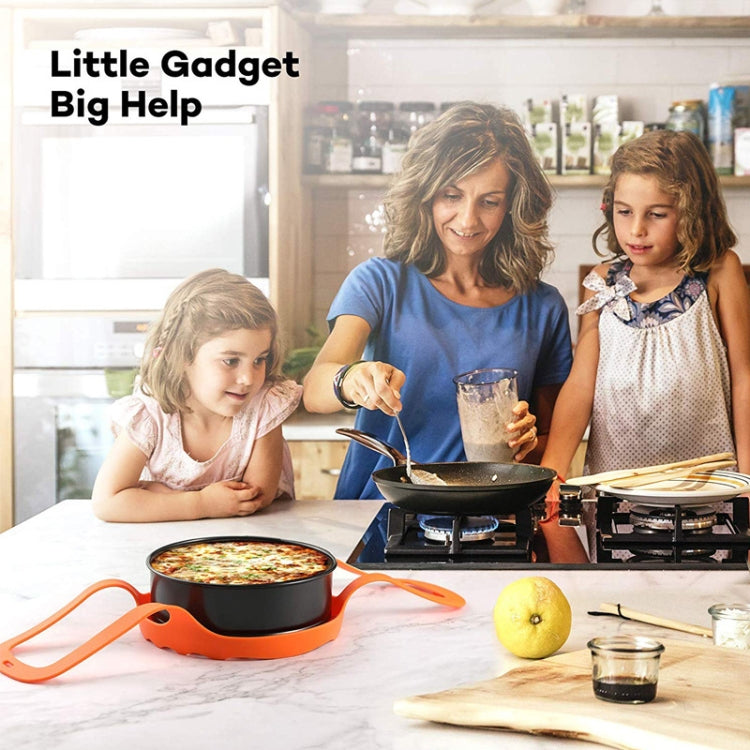 Silicone Steamer Egg Cooker Silicone Steamer Basket, Size:6.5 Inches(Orange) by bashfashion