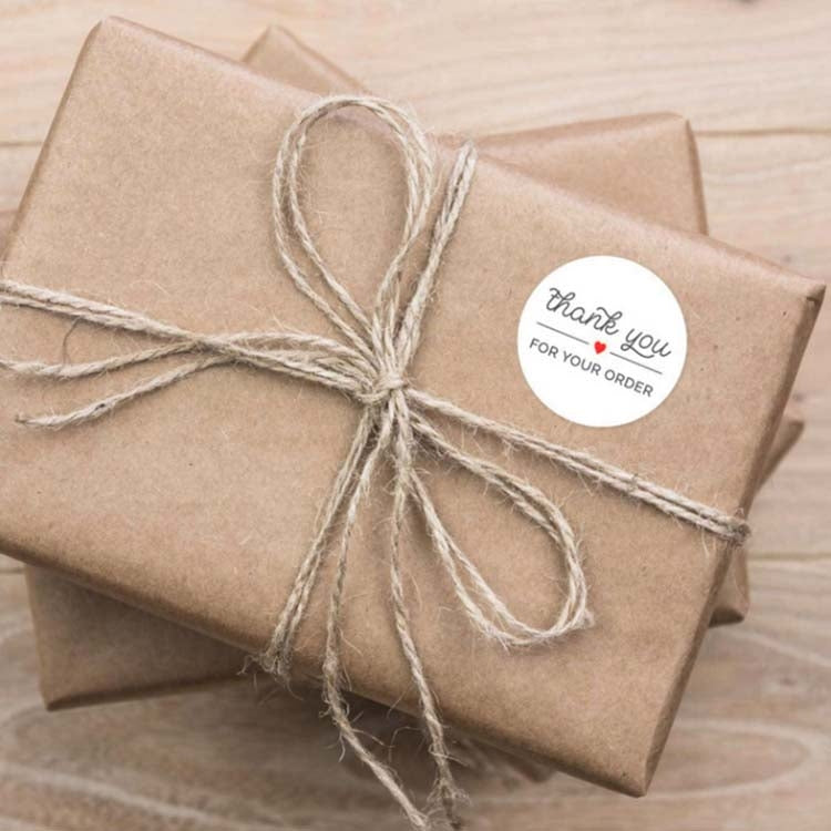 Roll Seal Stickers Thank You Stickers Wedding Decoration Stickers Label, Size: 2.5cm/1inch(A-11) by bashfashion