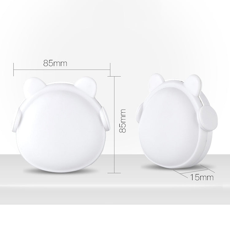 4 PCS Smart Light Control LED Bedroom Mini Night Light Energy-Saving Bedside Lamp, US Plug(Yellow) by bashfashion