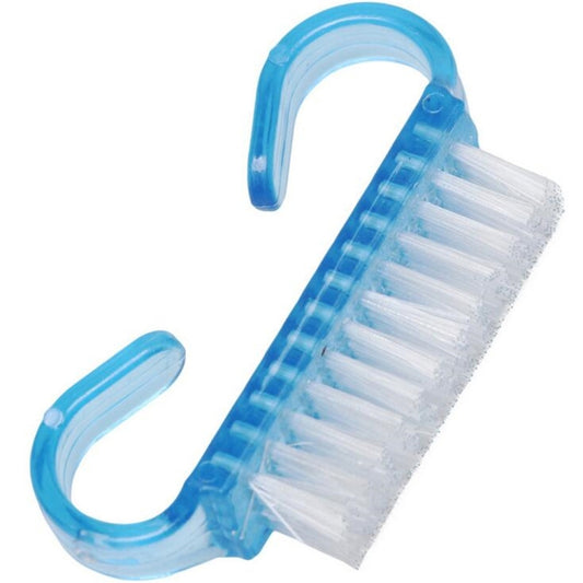 10 PCS Cleaning Brush Tools Nail Art Care Manicure Pedicure Remove Dust Small Angle Clean Brushes(Blue) by bashfashion