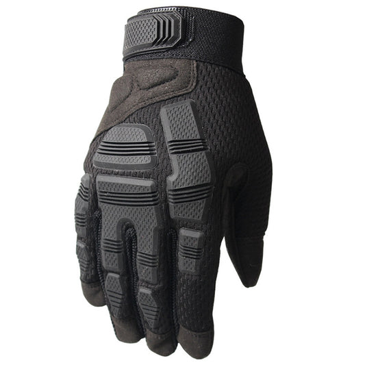 B33 Outdoor Mountaineering Riding Anti-Skid Protective Motorcycle Gloves, Size: S(Black) by bashfashion